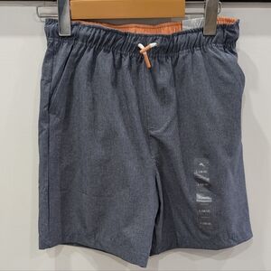 TOMMY BAHAMA | Boy's Bluish/Gray Drawstring Waist Quick Dry Active Shorts